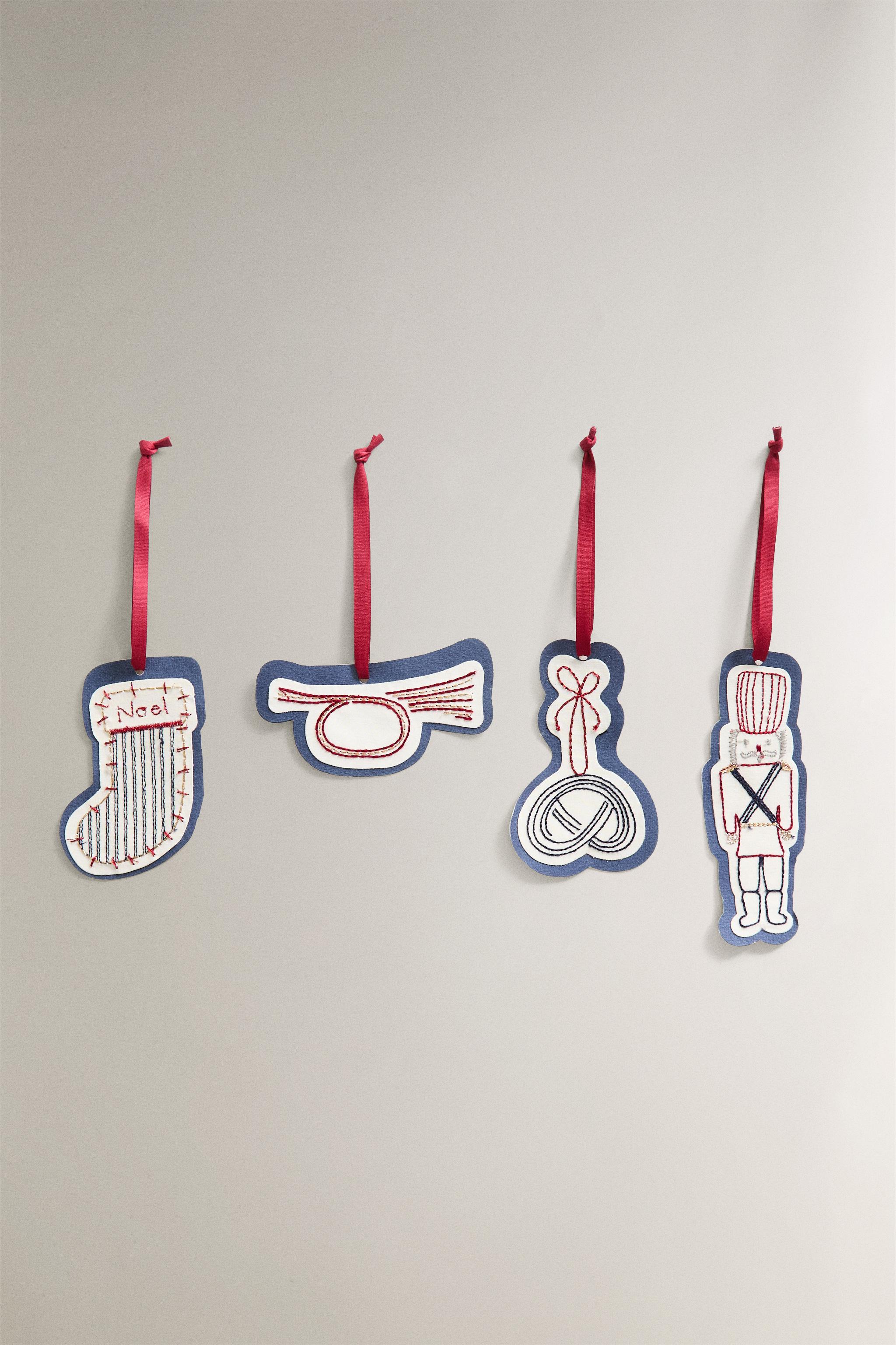 SET OF CHRISTMAS FIGURE GIFT TAGS (SET OF 8)